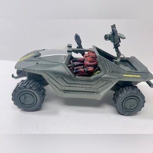 Halo - 2003 Joyride / Bungie - Warthog w/ 2 Red Spartans & 1 Assault Rifle 🔘🪖
